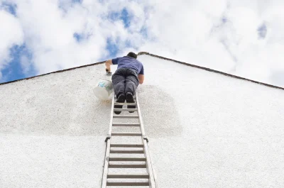 Peinture extérieure à Brûlain — façades et ravalement
